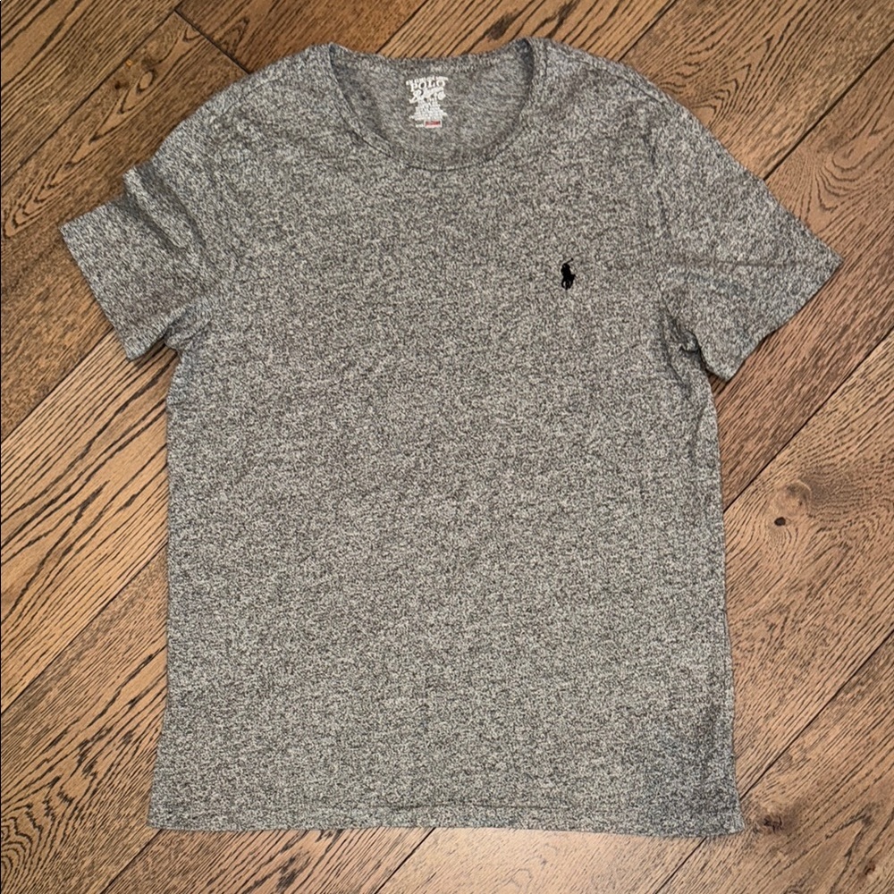 Men’s Polo by Ralph Lauren Gray Short Sleeve Tee. Size Large